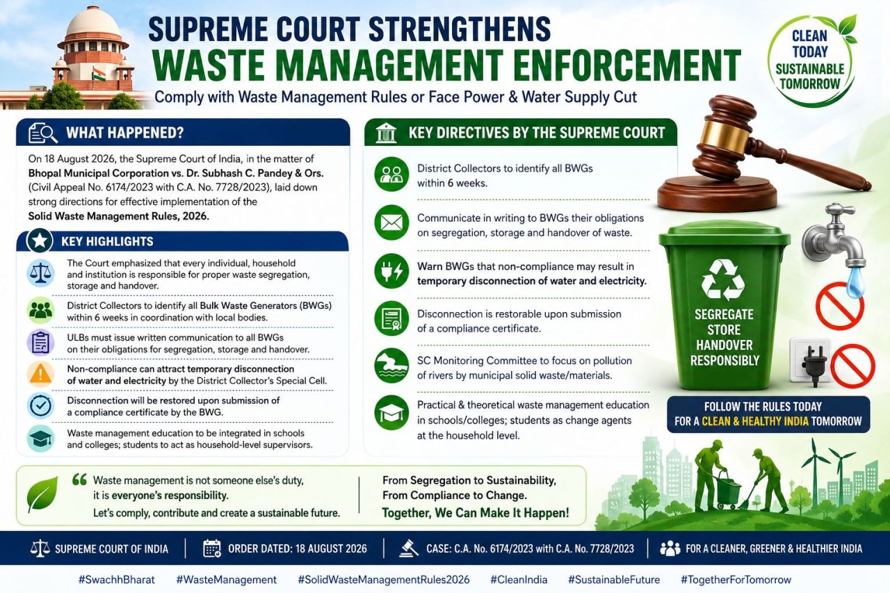 Supreme Court Orders (18th August)