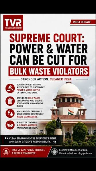 Supreme Court Orders on Bulk Waste